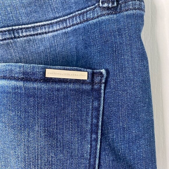 White House Black Market Jeanie Denim High Rise Legging, Size M, #249 - Picture 5 of 10